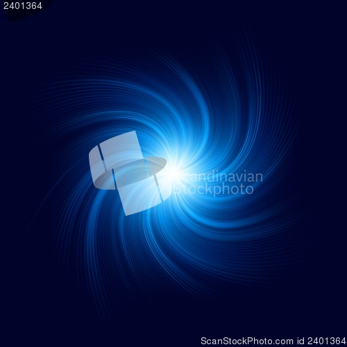 Image of Blue Twirl Background. EPS 10