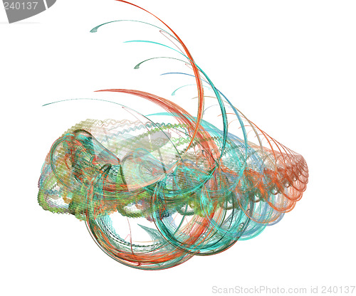 Image of Business Graphic - Hi Color Spirals decreasing