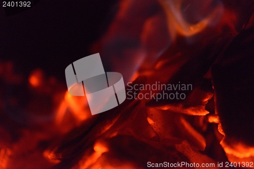 Image of fire flame background