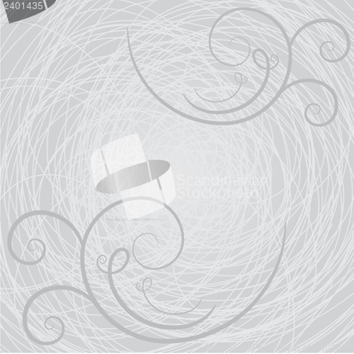 Image of Vintage vector frame on  beautiful background