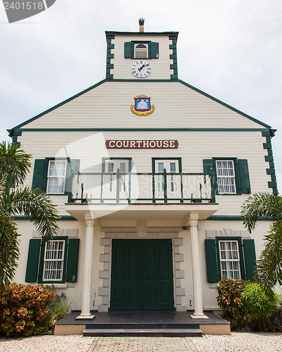 Image of The courthouse in St.Martin