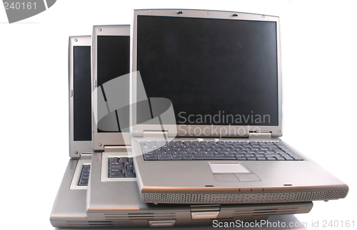 Image of 3 Laptops