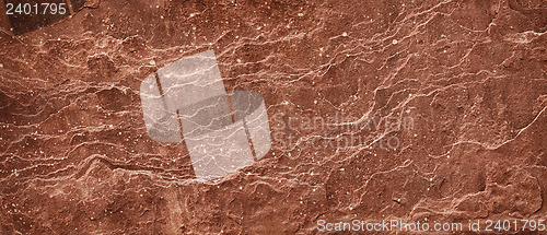 Image of Red stone used in construction. India