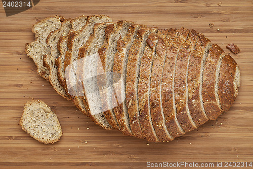 Image of sliced loaf of bread
