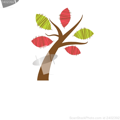 Image of Illustration of beautiful spring background