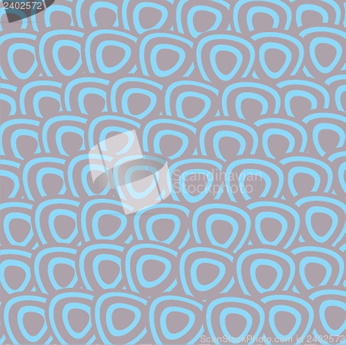 Image of Seamless pattern with hand drawn  squares