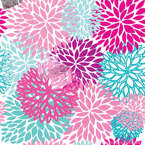 Image of Floral seamless beautiful pattern