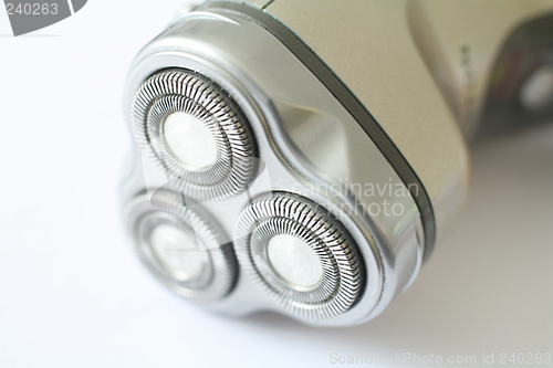 Image of Electric razor close-up