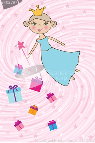 Image of Illustration of a beautiful   fairy