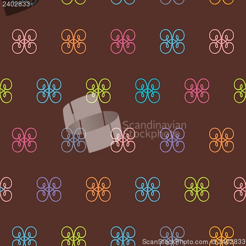 Image of Floral seamless beautiful pattern