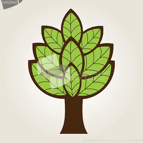 Image of Illustration of beautiful spring background