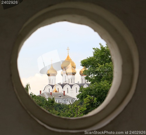 Image of View of the Orthodox Christian church