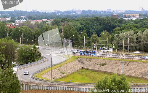 Image of Road junction in the city of Yaroslavl