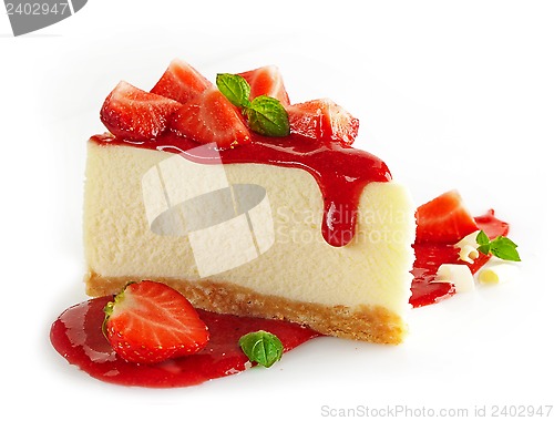 Image of Strawberry cheesecake