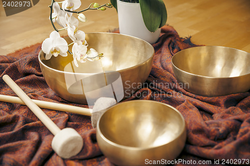 Image of singing bowls