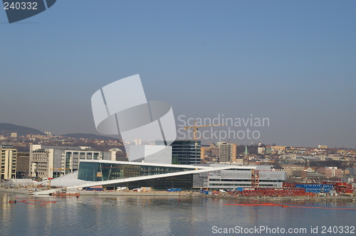 Image of The new opera house in Oslo