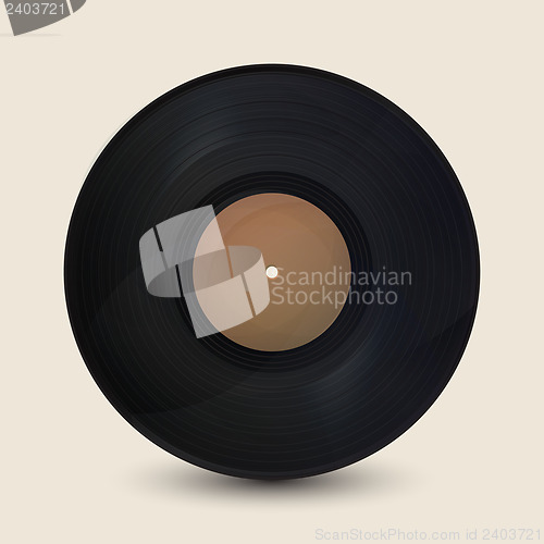 Image of Realistic vintage record