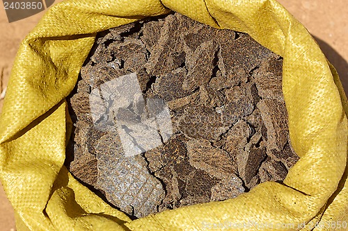 Image of Sunflower seed cake in the sack