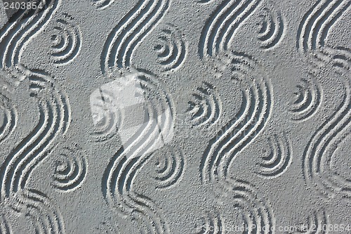 Image of Concrete stucco wall close up