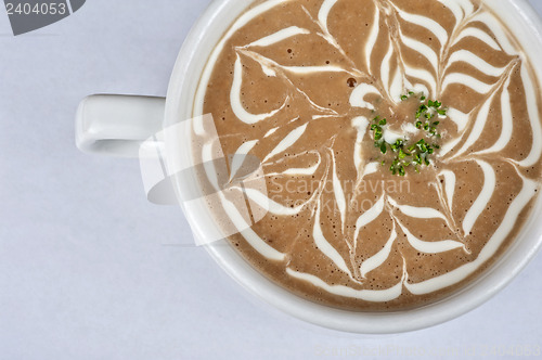 Image of cream mushroom soup