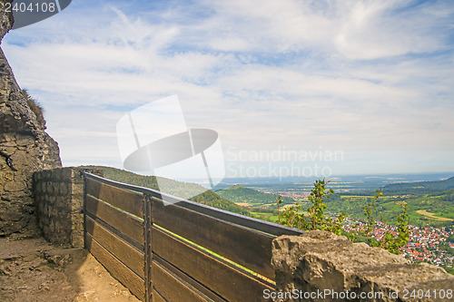 Image of Panoramic view of the German castle Reussenstein