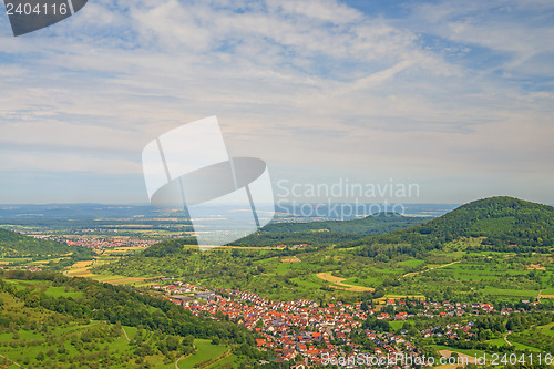 Image of Panoramic view of the German castle Reussenstein