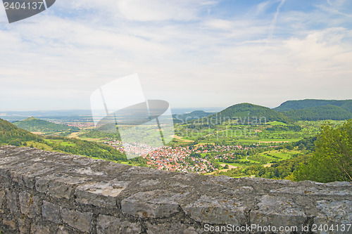 Image of Panoramic view of the German castle Reussenstein