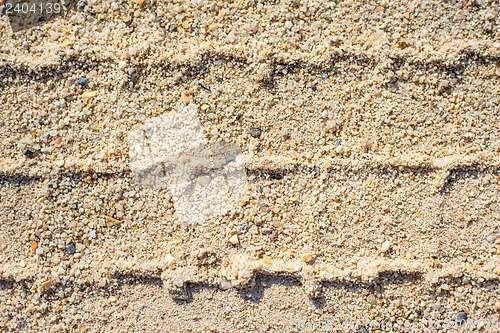Image of Tracks in sand