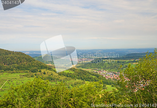 Image of Panoramic view of the German castle Reussenstein