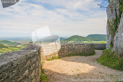 Image of Panoramic view of the German castle Reussenstein