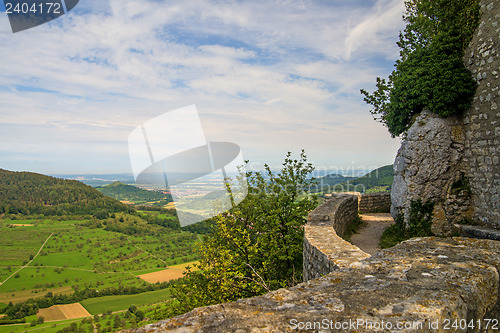 Image of Panoramic view of the German castle Reussenstein