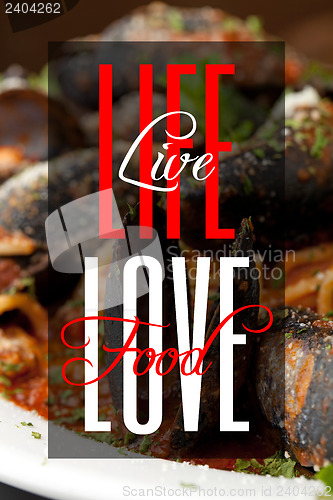 Image of Life Life Love Food