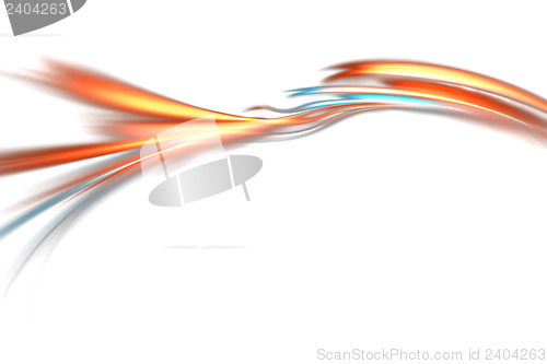 Image of Flowing Fiery Fractal Layout