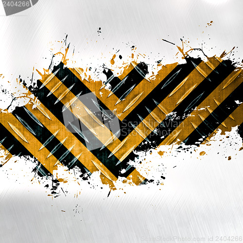 Image of Grungy Hazard Stripes
