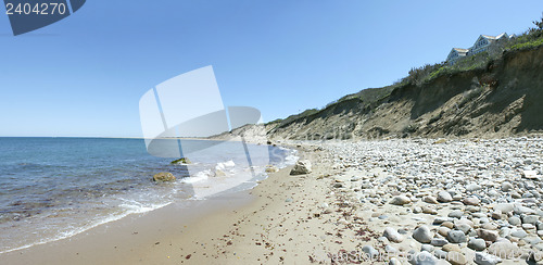Image of Block Island Cliffs and Dunes Panorama