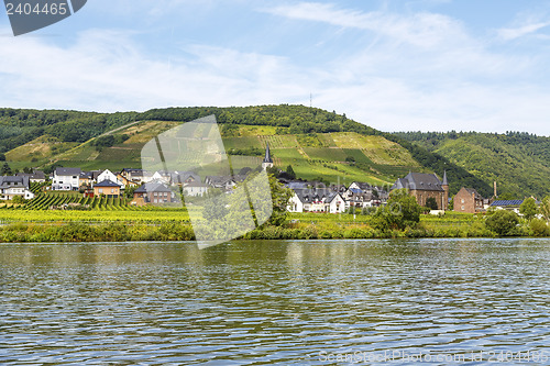 Image of Beilstein at Mosel River,Germany 
