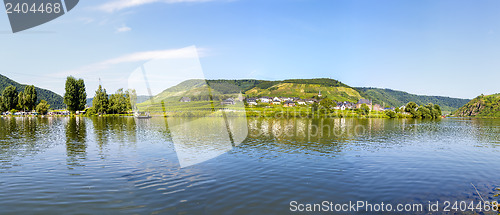 Image of Beilstein at Mosel River,Germany 