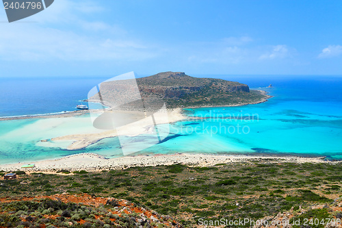 Image of Balos lagoon, Crete