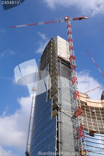 Image of Skyscraper construction