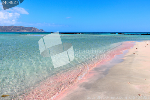 Image of Elafonisi pink beach
