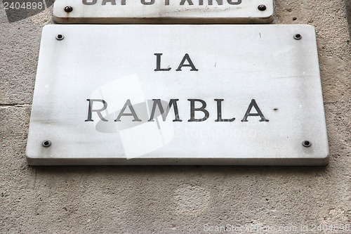 Image of Rambla, Barcelona