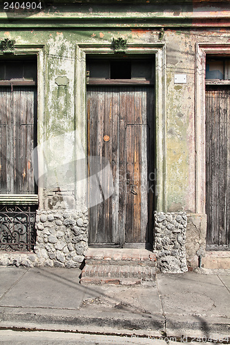 Image of Old door, Santiago de Cuba