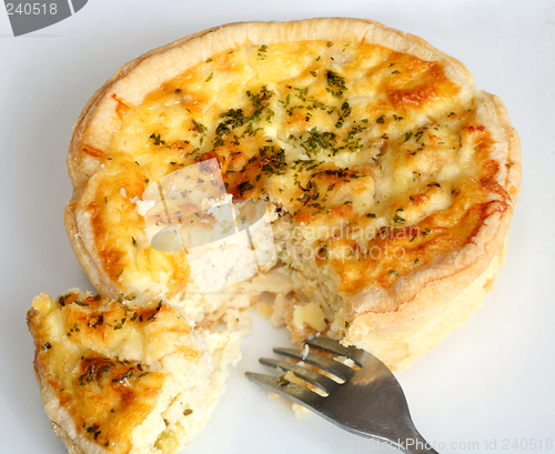 Image of Quiche and fork