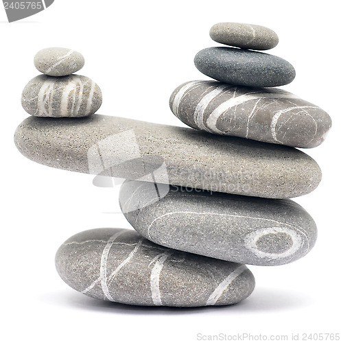 Image of pebble tower