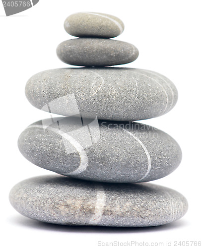 Image of pebble tower