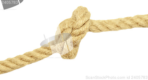 Image of rope with knot