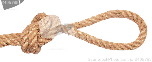 Image of rope with loop
