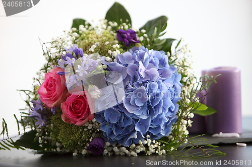 Image of Unusual bridal bouquet