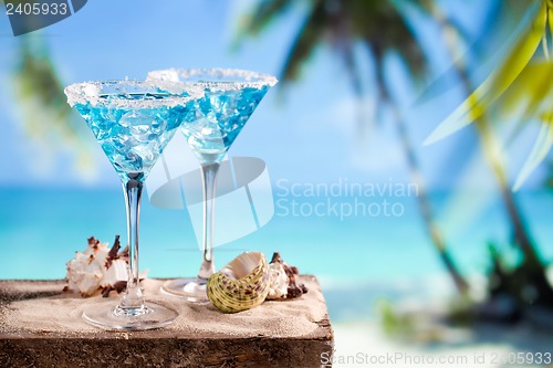 Image of Blue drink