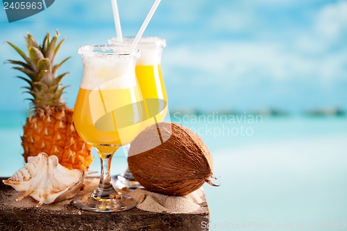 Image of Pina colada cocktail